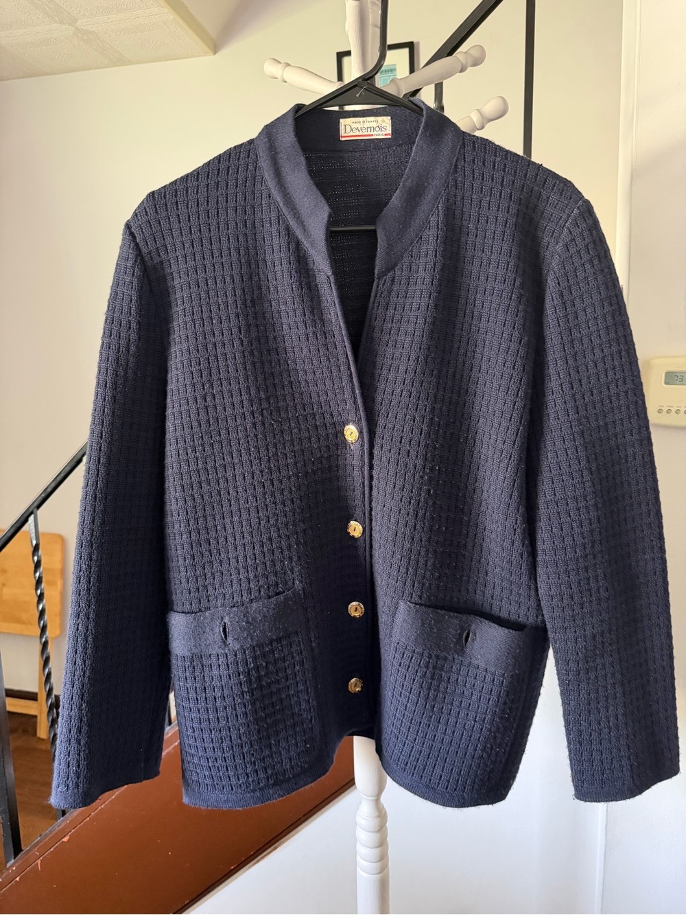 Vintage 1980’s Devernois Paris Cardigan